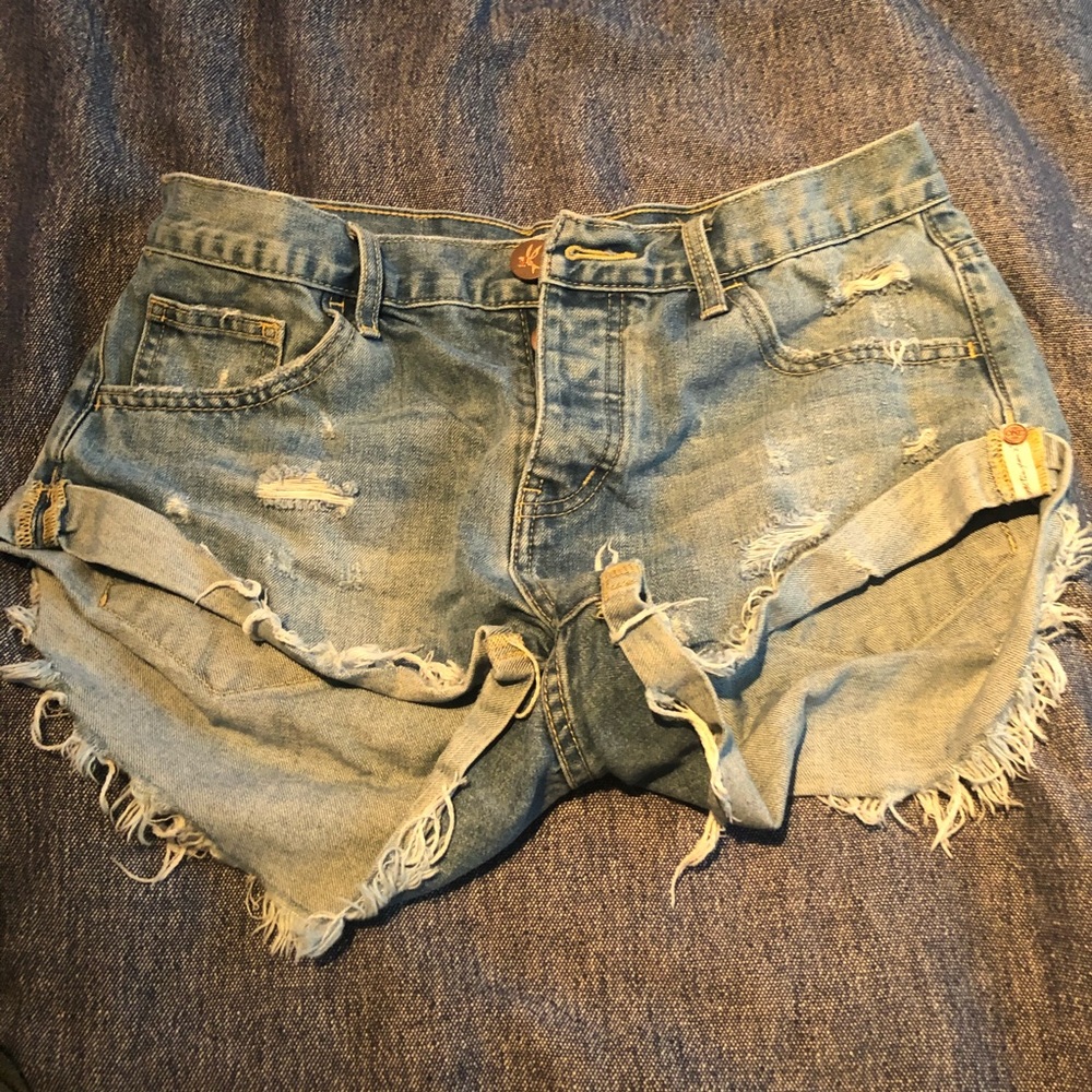 Jean shorts